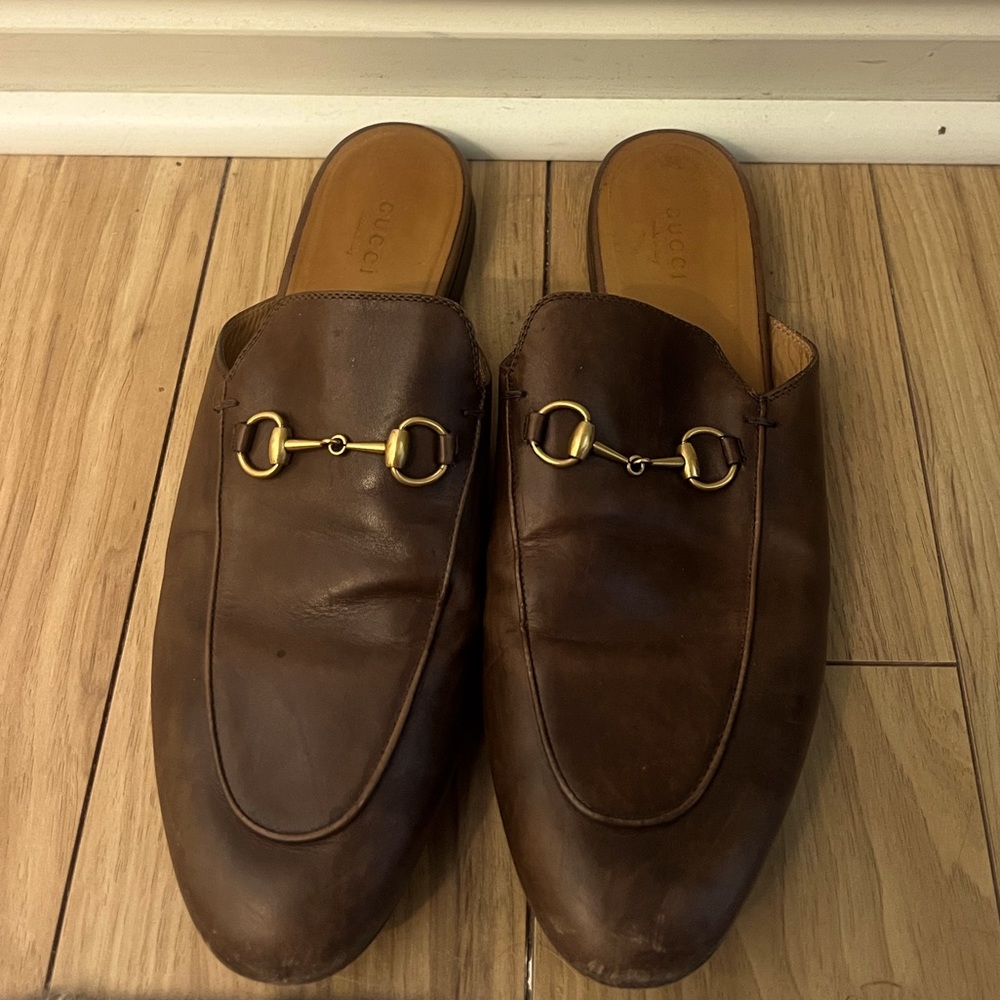 Gucci Horsebit Accent 1955 Leather Loafer